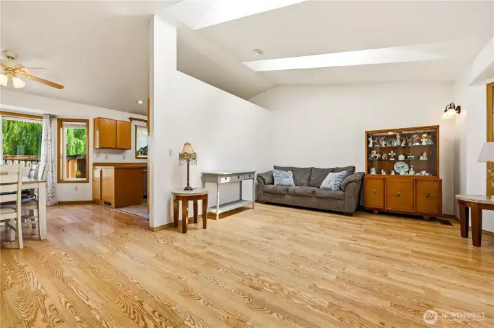 Bonus family room with open floorplan
