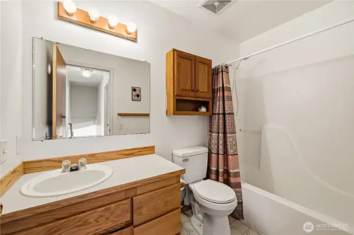 3rd Bathroom with tub and shower