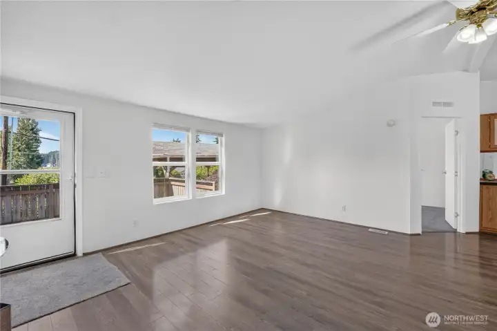 Entry and living room