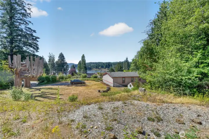 View from top of property