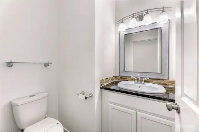 Bathroom for guests on main floor