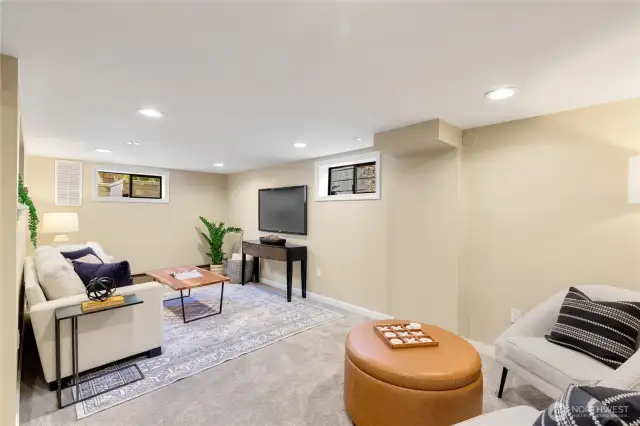 family room downstairs