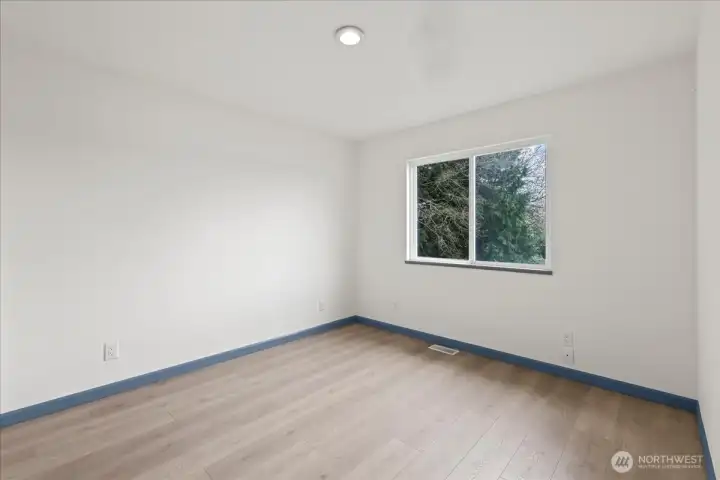 2nd Bedroom, large enough for a queen bed.