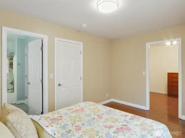 This second Primary Bedroom Suite is ideal for parents or visiting relatives.