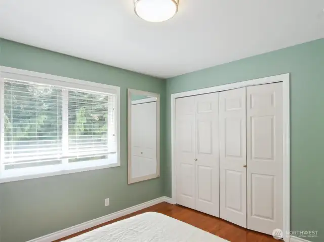 A calming atmosphere is central to the interior design, promising a comfortable and restful night's sleep.