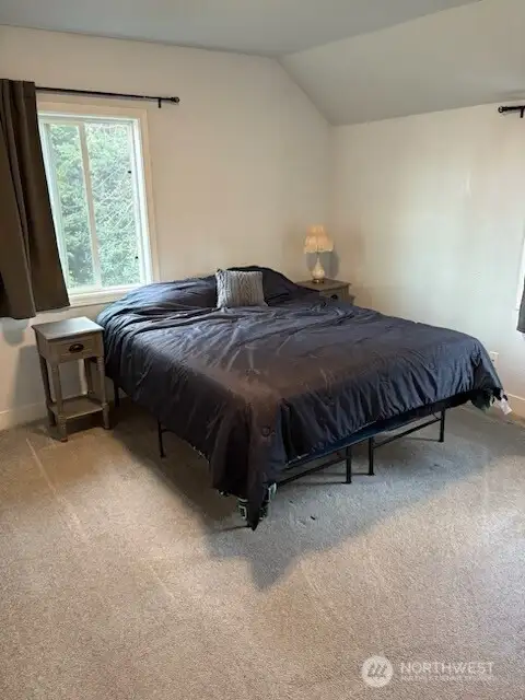Upstairs Bedroom #3 with walk in closet.