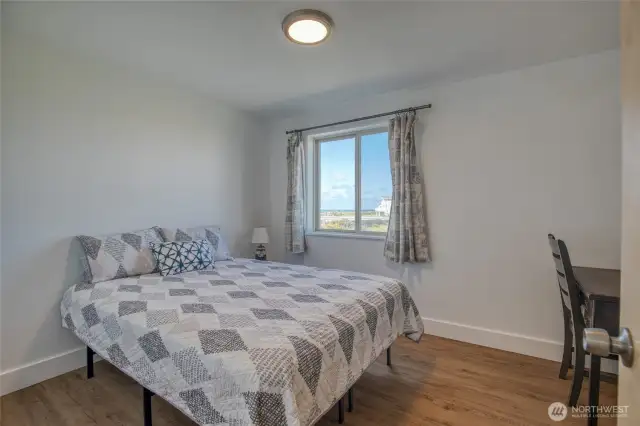 2nd Floor Bedroom with a ocean view