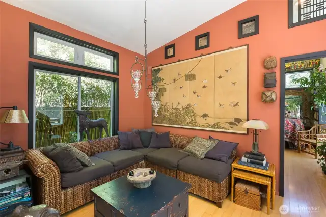 Living room space