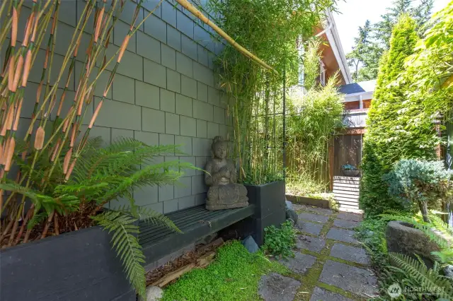 Path to front door