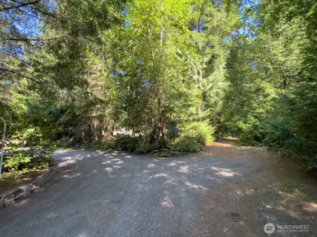 Trail leading to chimacum park