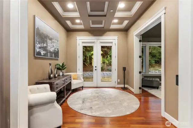 Grand entry to the primary suite