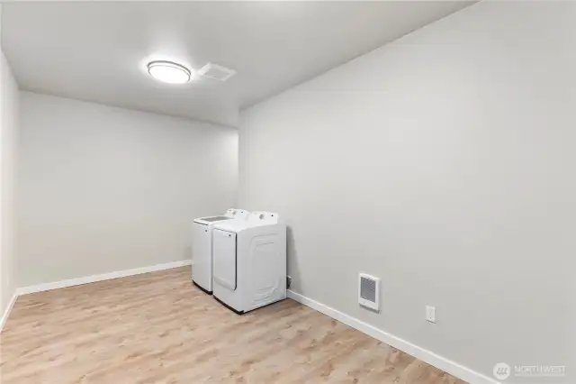 Huge Laundry Room with space for storage