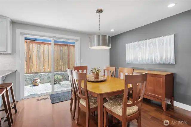 Enough space for a buffet, or Grandma's hutch!