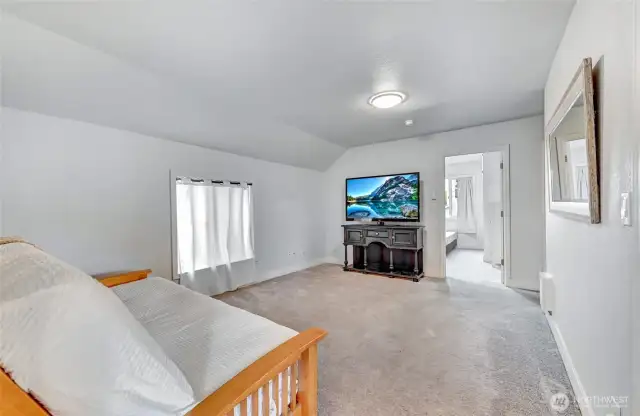 Great place for a TV room.