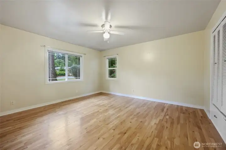 Another view of bedroom one