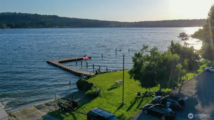 Private Beach & Boat Dock