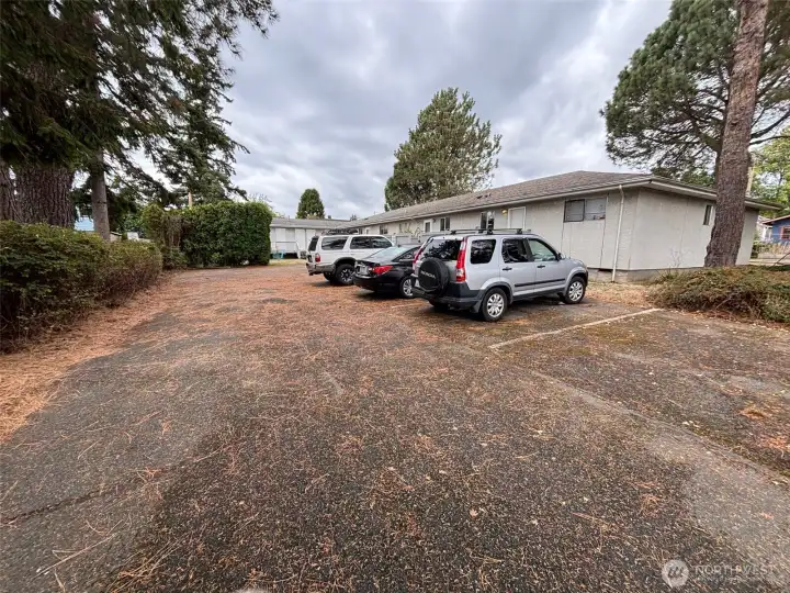 Off street parking