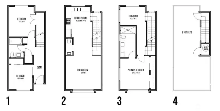 9225 C Floor Plans.