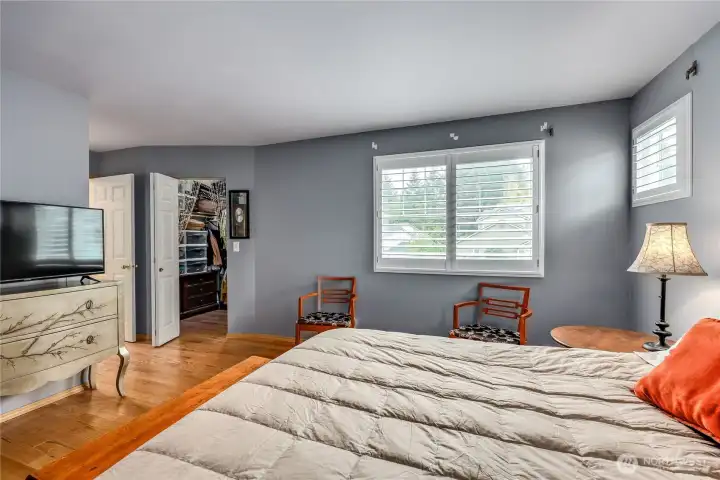 Primary Bedroom with Walk-in Closet