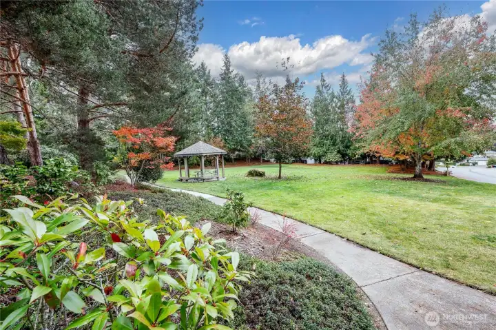 Plenty of spaces, and walking areas