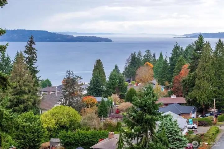 Peak a boo water view