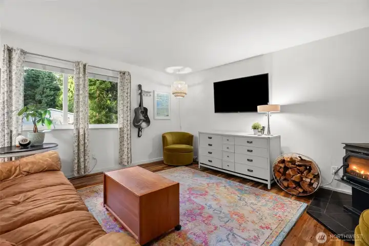 Light and bright, even on an overcast day