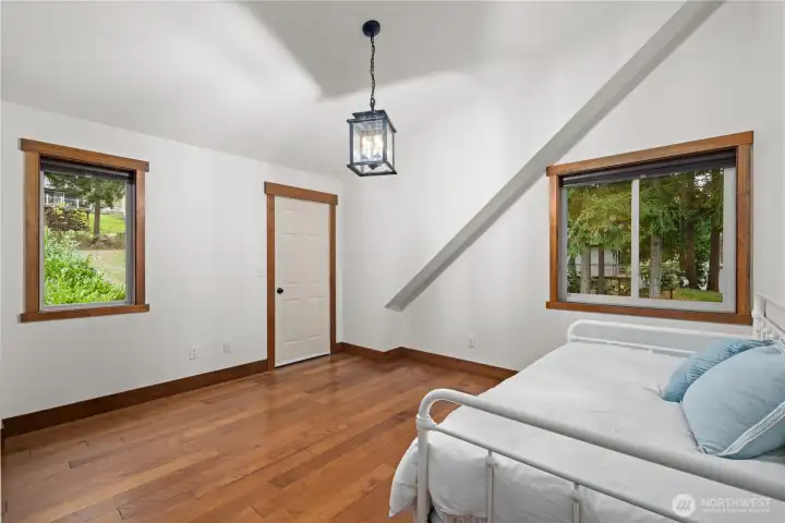 Guest Bedroom #2 with private deck.