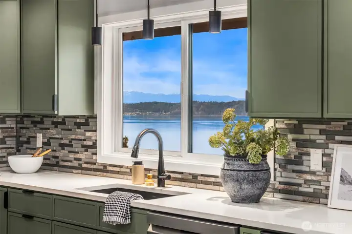 Or making breakfast.