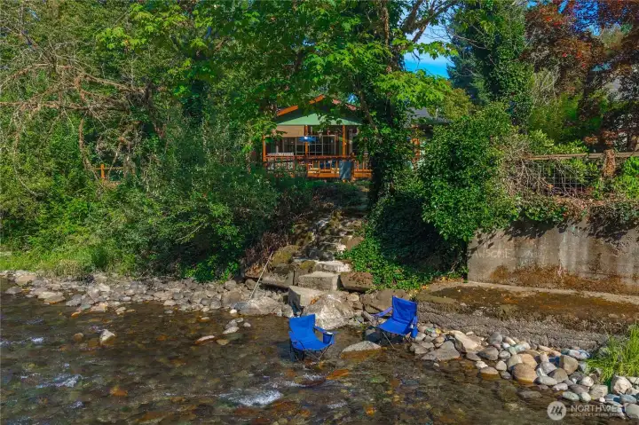 Beautiful riverside setting you'll never want to leave.