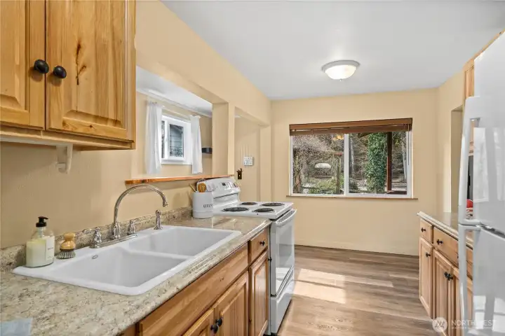 Functional kitchen layout that makes cooking a breeze.