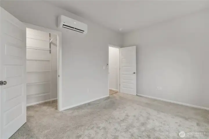 Additional angle showcasing the mother-in-law suite bedroom.