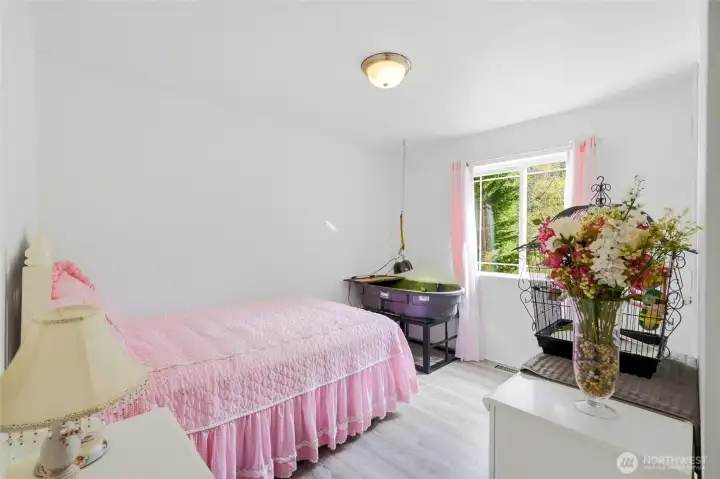 Second bedroom upstairs.