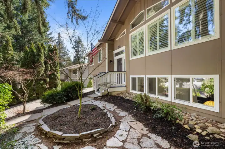 beautiful landscaping