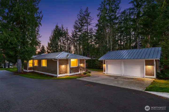 House east of the waterfront lot available for lease or purchase. Check with listing agent for options of living beside your dream waterfront home  and keeping a watchful eye while being built!