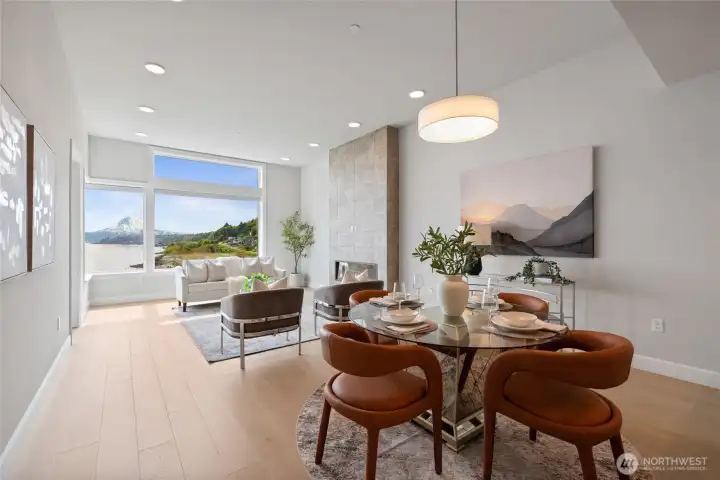 ncredible water and mountain views from nearly every corner of the home