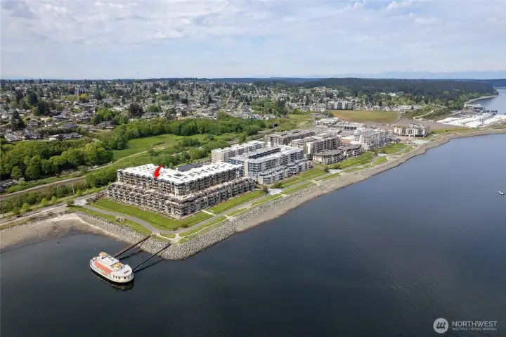 Experience the best of Ruston waterfront living with scenic walking and biking trails, restaurants, theater, coffee shops, shopping, and more just steps away