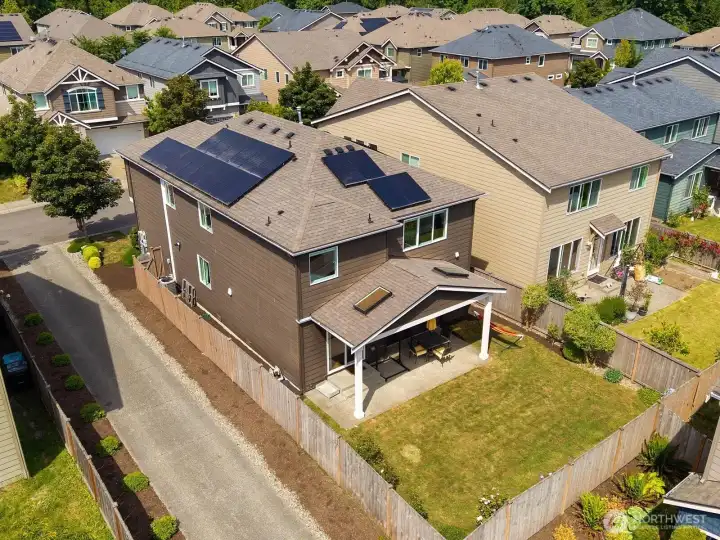 Solar panels! See the information sheet for more details about how you can save!