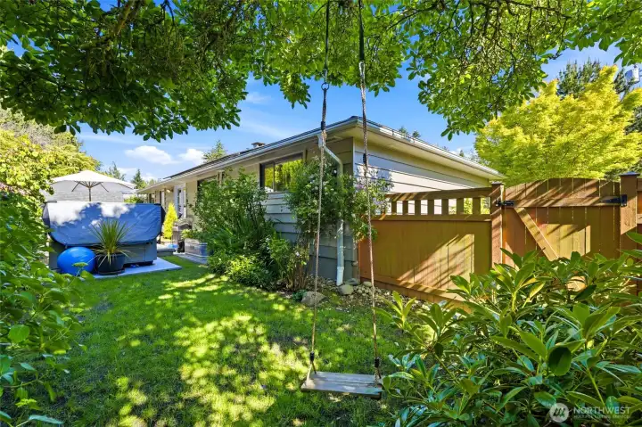 Improvements include new water pipes, drainage system, roof, gutters, windows, exterior paint, electrical panel, HVAC, air conditioning, mini-split system, solar panels, sprinklers, deck, & hot tub—offering outstanding efficiency & peace of mind