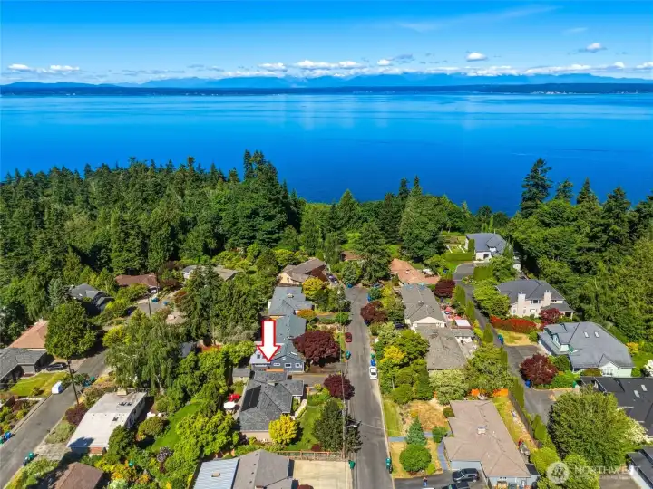 Tucked away at the end of a quiet dead-end street, this 4-bed, 3-bath contemporary home offers exceptional privacy, thoughtful design, & extensive upgrades throughout