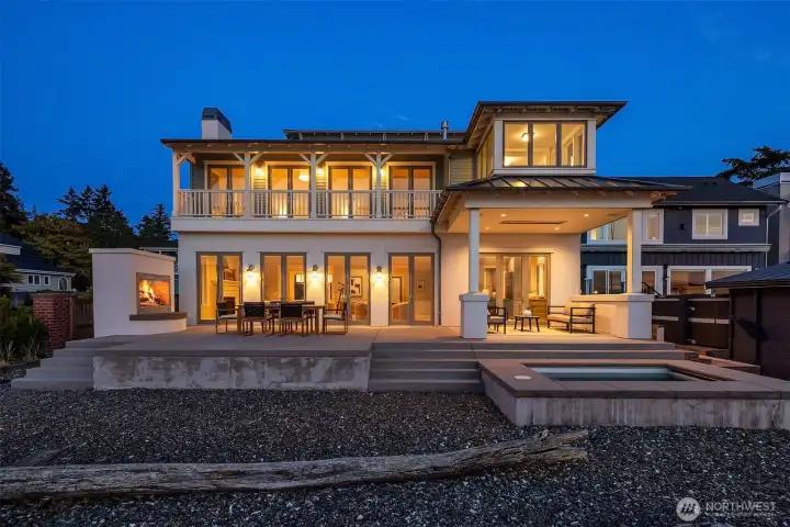 Coastal, sunlit architecture with a timeless feel that flows seamlessly into the sand and surf.