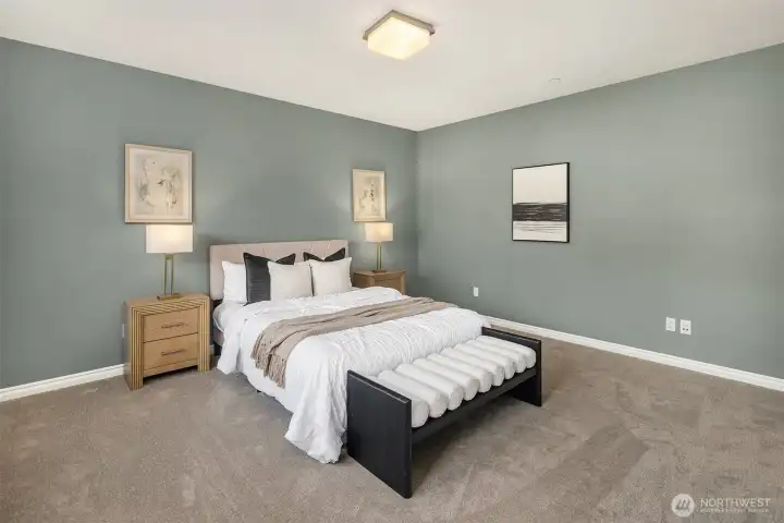 A second suite on this level, subtly distinct yet unified by the same coastal refinement.