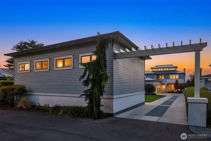 Both impressive and inviting from the street, “Sands” stands as a rare newly built beach estate—timeless in character and thoughtfully crafted to endure for generations.