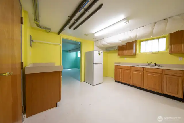 Basement kitchen