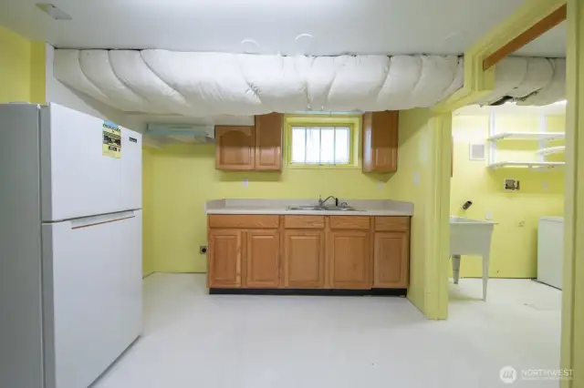 Basement kitchen