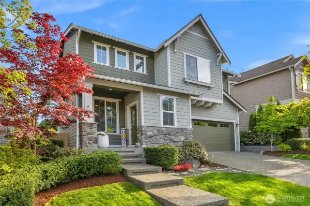Welcoming front entrance invites you into this lovely home