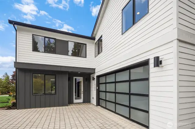 Two car garage