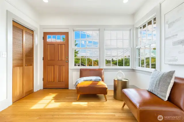 Gorgeous light-filled territorial view from the front room.