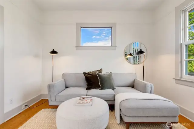 The perfect room to binge watch your favorite shows.