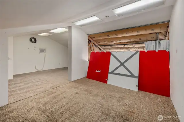Loft above shop