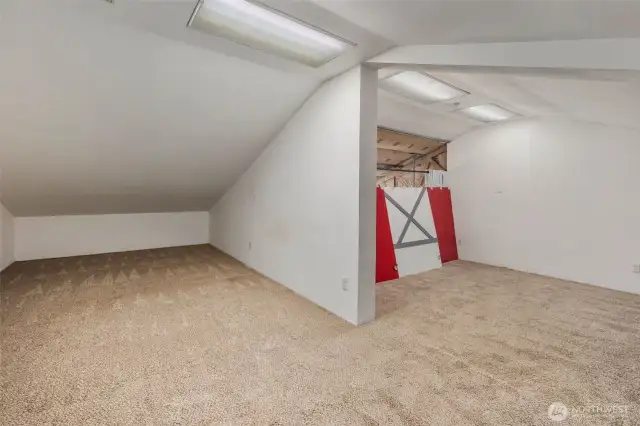 Loft above shop